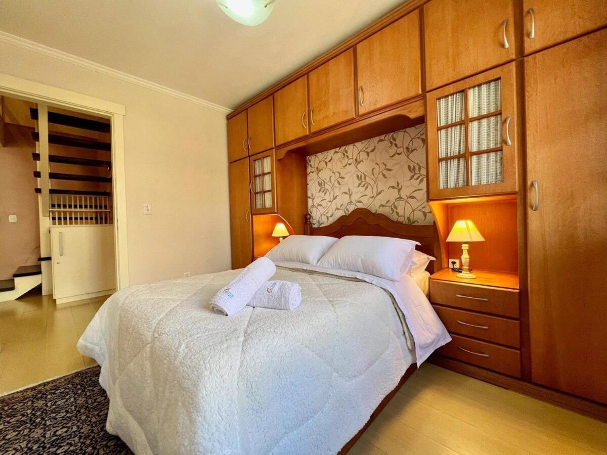 Apartamento San Pietro Centro 3 Dorm By Achei Temporada Gramado Exterior foto
